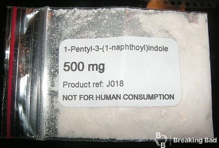 JWH-018 in a solid state