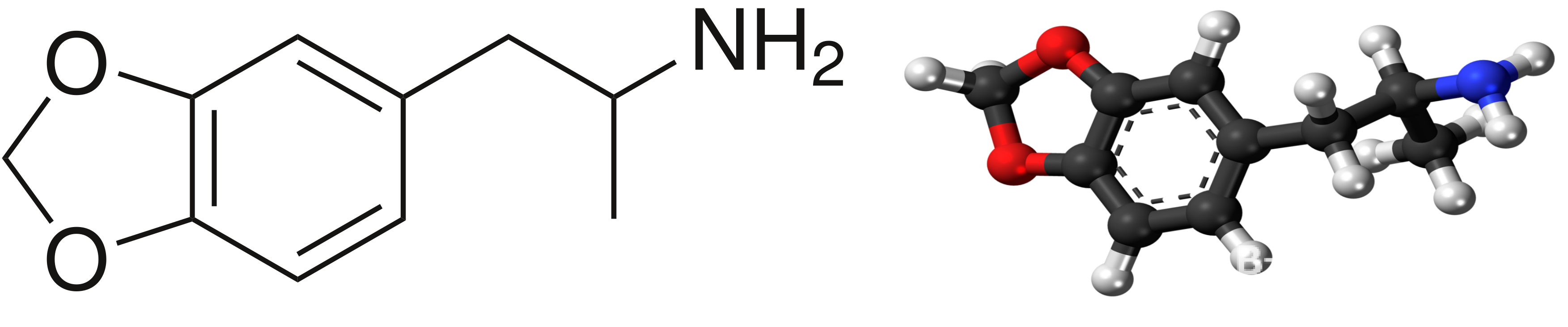 Chemical Structure of MDA