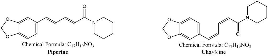 Structure of Piperine and Its Isomer Chavicine