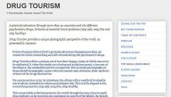 Drug Tourism