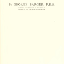George Barger. Ergot and Ergotism. 1931