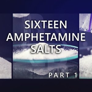 Sixteen Amphetamine Salts. Part 1