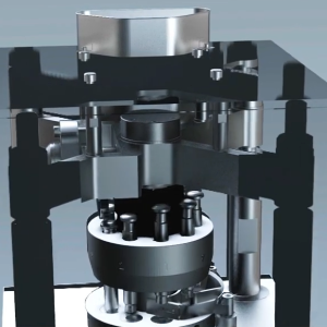 Rotary tablet presses